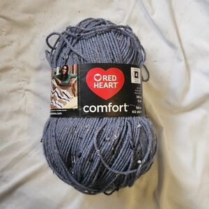 Red Heart Comfort Yarn in Blue